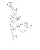Pedal and pedal bracket