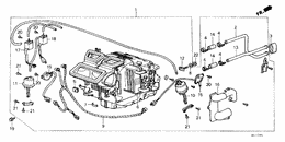 Heater unit/water hose