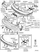 Front bumper & support