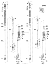 Front Fork Legs