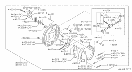 Rear brake
