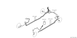 Fuel piping