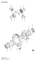 フロントデファレンシャルギヤ