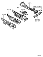 Front deck & insulator