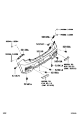 Rear Bumper & Bumper Stay