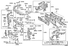 Front Fender Apron & Dash Panel