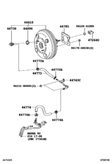 Brake Booster & Vacuum Tube