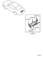 Rear garnish & moulding