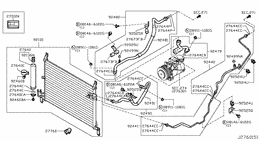Condensor, liquid tank