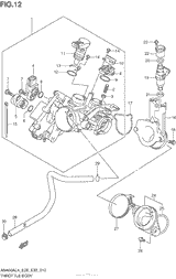 Throttle Body (An400Al4 E33)
