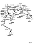 Power steering oil line