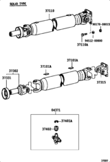 Propeller Shaft & Universal Joint