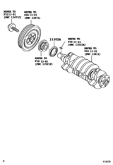 Timing Gear Cover & Rear End Plate