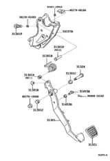 Clutch Pedal & Flexible Hose
