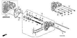 Top accumulator body