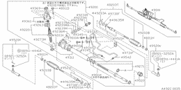 Power steering gear