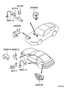 Wiring & attaching parts