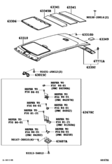 Roof Headlining & Silencer Pad