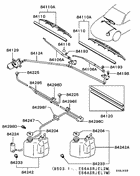 Windshield wiper & washer