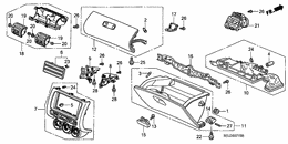 Instrument panel garnish