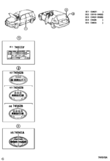 Caution Plate (Exterior & Interior)