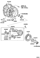 Front Axle Housing & Differential