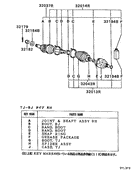 Front axle drive shaft