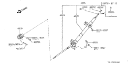 Steering column