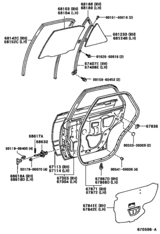 Rear Door Panel & Glass