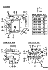 Valve Body & Oil Strainer (Atm)