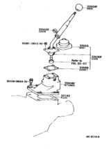 Shift Lever & Retainer