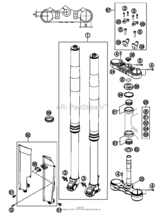Front Fork, Triple Clamp