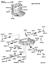 Valve Body & Oil Strainer (Atm)