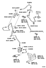 Clutch Pedal & Flexible Hose