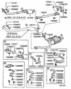 Exhaust pipe & muffler