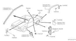 Body side fitting