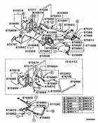 A/c cond, piping(dual:a)