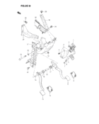 Pedal and pedal bracket