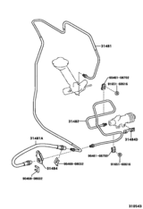 Clutch Pedal & Flexible Hose