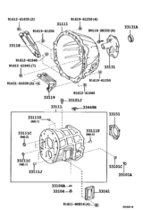 Clutch Housing & Transmission Case (Mtm)