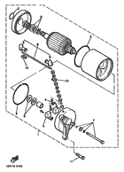 Starting motor