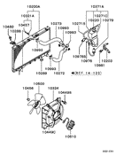 Radiator,hose & condenser tank