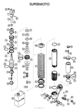 Shock Absorber Wp Disassembled