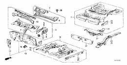 Body structure components