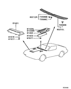 Front garnish & moulding