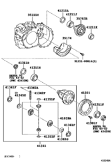 Front Axle Housing & Differential