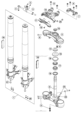 Front Fork, Triple Clamp