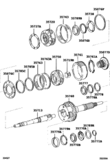 Planetary Gear, Reverse Piston & Counter Gear(Atm)