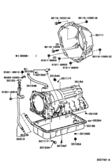 Transmission Case & Oil Pan (Atm)