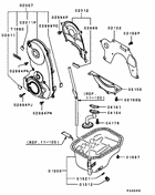 Cover,rear plate & oil pan